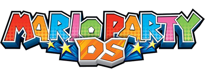 Mario Party DS title screen for Nintendo DS